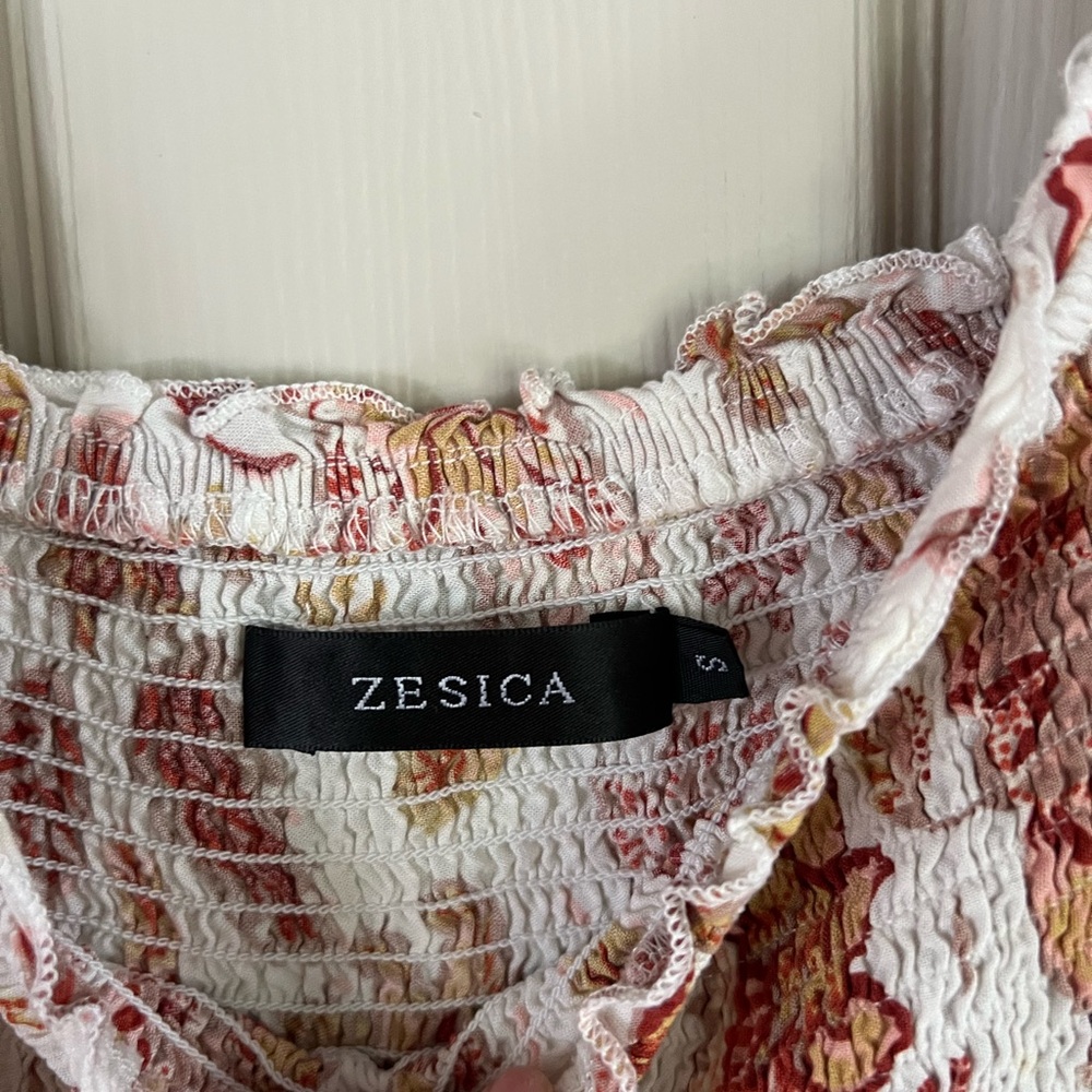 💰⬇️ CLOSET CLEAROUT Zesica Boho Floral Dress – Small - Picture 4 of 5